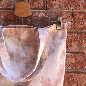 Handmade Canvas Tie Dye Tote